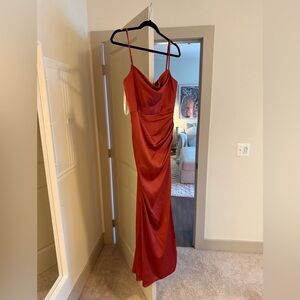 Azazie Marzia Dress (terracotta)